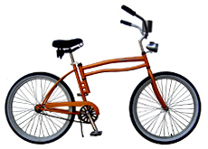 26"swing beach cruiser bicycle